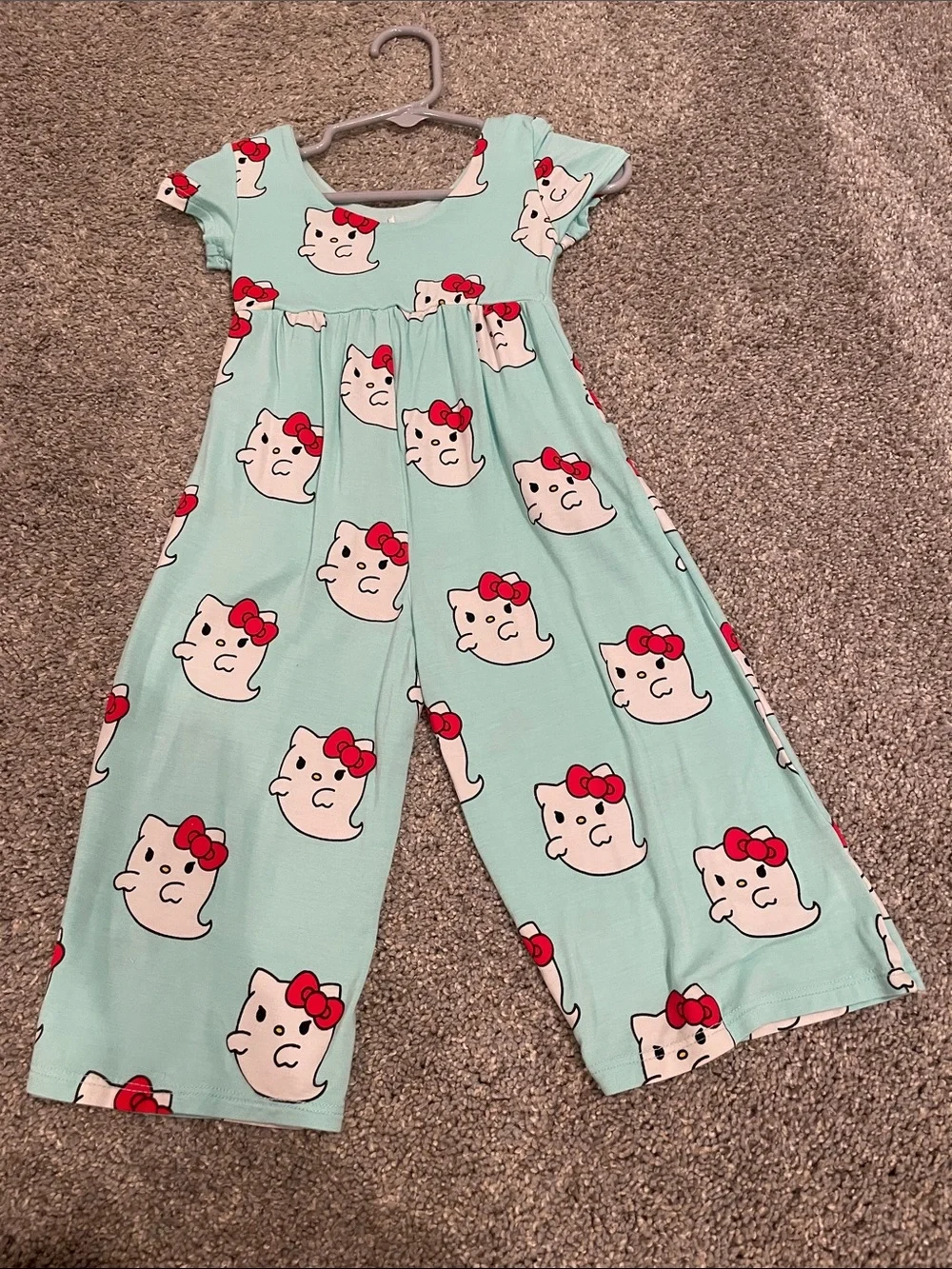 Posh Peanut Hello Kitty ghost jumpsuit size 12-18 months